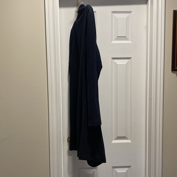 NWOT - Tommy Hilfiger Long Navy Blue Military Open Style Jacket - Size 12* - Picture 6 of 14